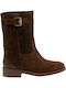 7280 Suede Women's Ankle Boots Tabac Brown