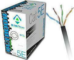 A-LAN U/UTP Cat.5e Network Cable Ethernet witho...