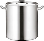 GTSA Stainless Steel Marmite Capacity 6.5lt with Diameter 20cm and Height 20cm.