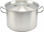 GTSA Stainless Steel Pressure Cooker Capacity 10lt with Diameter 28cm and Height 16cm.