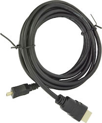 Akyga HDMI 1.4 Cablu HDMI de sex masculin - micro HDMI de sex masculin 1.5m Negru