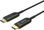 Unitek HDMI 2.0 Cable HDMI male - HDMI male 10m Μαύρο