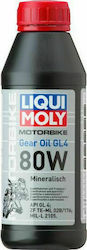 Liqui Moly Gear GL4 Mineral Βαλβολίνη για Σασμάν Μοτοσυκλέτας 80W 500ml