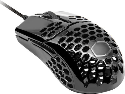 CoolerMaster MM710 Gaming Gaming Maus 16000 DPI Glossy Black