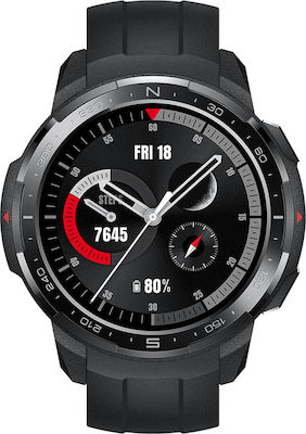 Honor GS Pro 48mm Αδιάβροχο Smartwatch με Παλμογράφο (Charcoal Black)