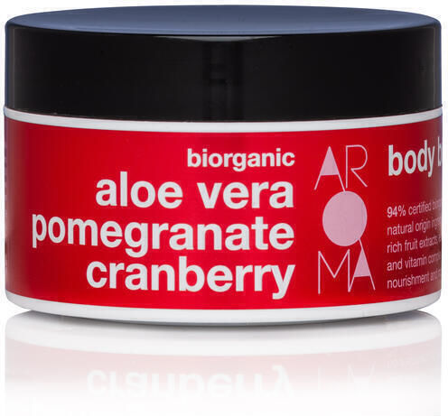 Aroma Bio Aloe & Rodie Butter De Reconstrucție Pentru Corp Cu Unt De Shea & Aloe Vera 200ml