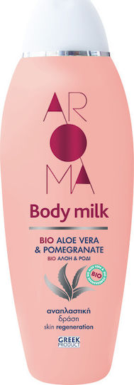 Aroma Bio Aloe & Pomerganate Lotion Σώματος Ανάπλασης με Aloe Vera 300ml