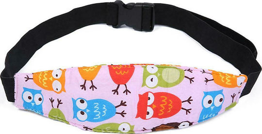 Oneira Bebe Car Head Support Owl Pink