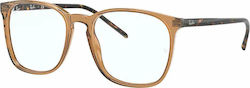 Ray Ban Rama Ochelari Acetat Maro Tortoise RB53...