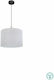 Globo Lighting Roger Hängelampe Einfaches Licht Glocke für Fassung E27 Gray