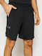Training Stretch Men's Sports Monochrome Shorts Black