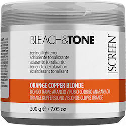 Screen Bleach Tone Orange Copper Blonde 200gr