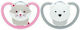 Nuk Orthodontic Pacifiers Silicone Space Cat / ...