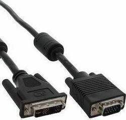 InLine 3m DVI-A male to VGA male Cable Black (17782A)