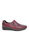 Rieker Anatomic Women's Leather Slip-Ons Burgundy