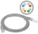 A-LAN U/UTP Cat.5e Netzwerkkabel Ethernet 3m Gr...