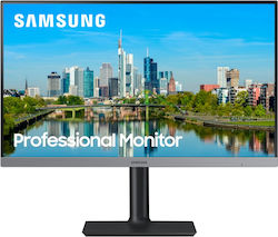 Samsung LF24T650FYUXEN IPS Monitor 24" FHD 1920x1080 με Χρόνο Απόκρισης 5ms GTG