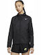 Nike Essential Γυναικείο Μπουφάν Running Αδιάβροχο και Αντιανεμικό Μαύρο