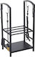 HomCom Metallisch Regal Holzlagerung 40x30x74.5cm