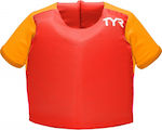 Tyr Kids' Life Jacket Red Kids Flotation Shirt LSTSSRTE-610