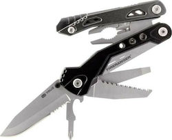 True Utility Fireranger Multitool Schwarz in Scheide