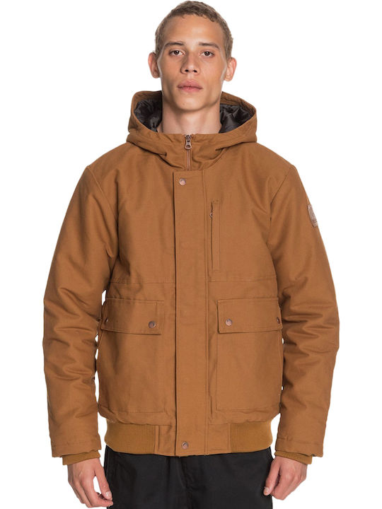 Quiksilver Brooks Winter Jacke Bomber Rubber