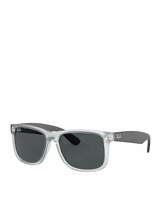 Ray Ban Justin Γυαλιά Ηλίου Διάφανο με Κοκκάλινο Σκελετό