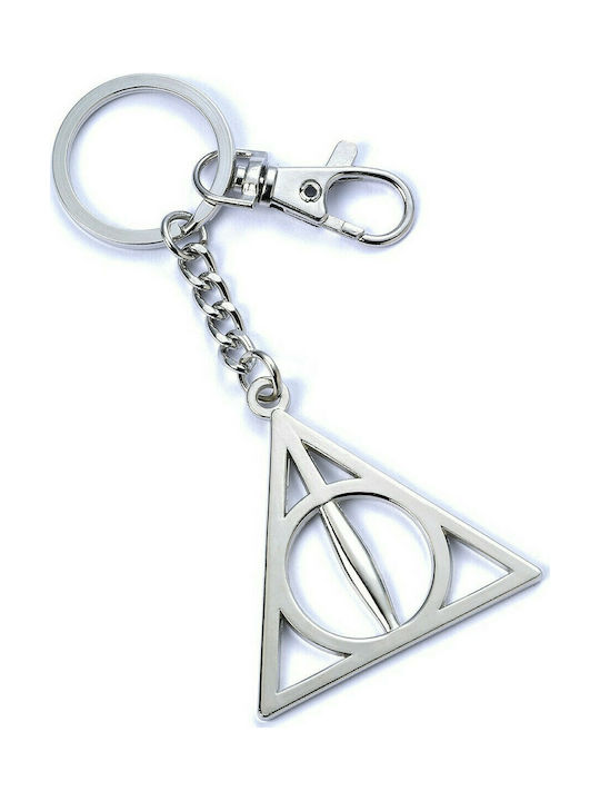 The Carat Shop Keychain Carat Shop Deathly Hallows Metalic Gri