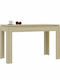 Table Dining Room Wooden Oak 120x60x76cm