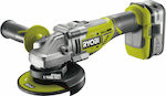 Ryobi R18AG7-140S Battery Powered Angle Grinder 125mm 1x4Ah