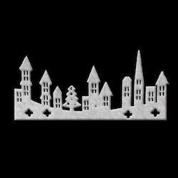 XMASfest Christmas Decoration 35x75cm 2 Pieces