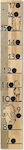 Kids Concept Wooden Kids Growth Height Chart Beige 170cm ΚC