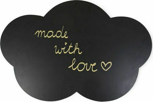 Childhome Kids Wall Decor Cloud Black Big Cloud 90x50cm