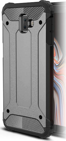 Forcell Tough Armor Back Cover Πλαστικό Γκρι (Galaxy J6)