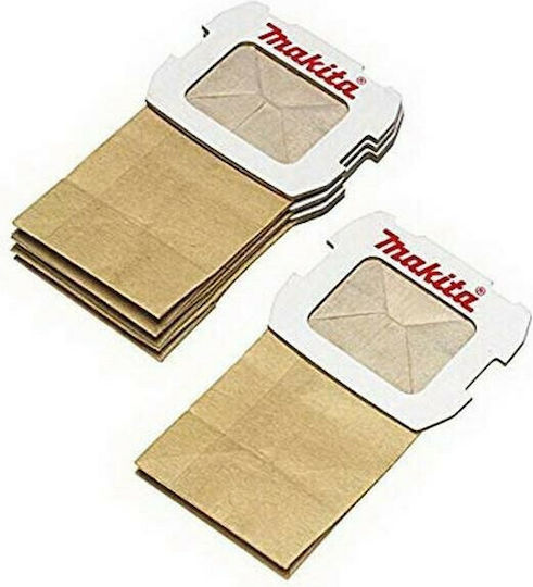 Makita Vacuum Cleaner Bags 5pcs Compatible with Makita Vacuum Cleaners