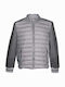 Fageo Men's Fleece Work Cardigan Gray