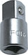 Force Adapter with Socket 3/8'' and Output 1/2''