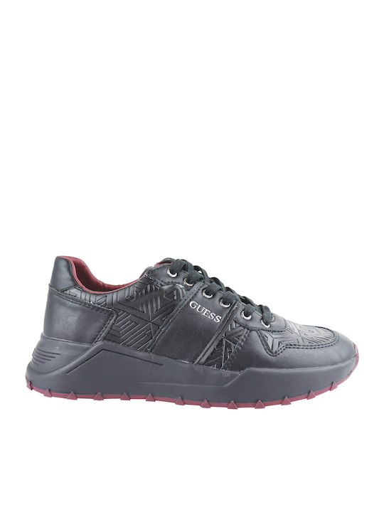 Guess Lucca Ανδρικά Sneakers Μαύρα FM8LCVPEL12-BLACK