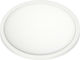 Spot Light Round Metallic Recessed Spot with Integrated LED and Cool White Light 8W 720Lm White 11.5x11.5cm. 1pcs