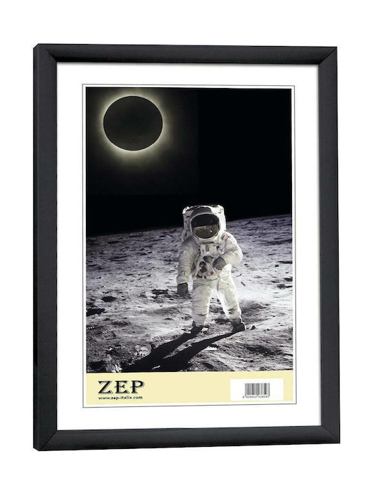 ZEP Plastic Picture Frame with Black Border 10x15cm