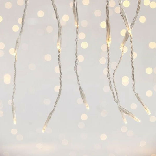 360 LED Lights 2 m x 200 cm Warm White Curtain Type