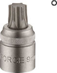 Force Walnut with Torx Head and Socket 1/2'' Size T50x55mm 1pcs