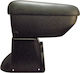 Cik Car Leather Armrest for Nissan Pixo Suzuki Alto Black
