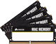 Corsair 64GB DDR4 RAM με 4 Modules (4x16GB) και Ταχύτητα 2666 για Laptop