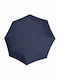 Knirps T.Series Ecorepel Windproof Automatic Umbrella Compact Navy Blue