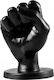 All Black Fist Πρωκτικό Dildo Μαύρο 14cm