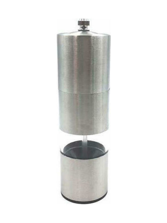 Homestyle Χειροκίνητος Μύλος Πιπεριού Inox σε Ασημί Χρώμα 16.7cm