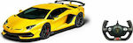 Jamara Lamborghini Aventador SVJ Remote Controlled Car Yellow 405171