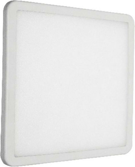 Aca Τετράγωνο Χωνευτό LED Panel 15W με Ψυχρό Λευκό Φως 6000K 17.5x17.5εκ.