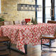 Das Home 0572 Christmas Tablecloth Runner Fabric Beige L140xW50cm 1pcs 427501400572